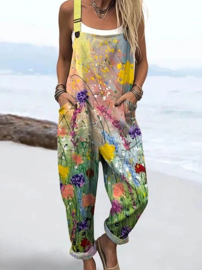 Dasi - Casual Vintage Jumpsuit