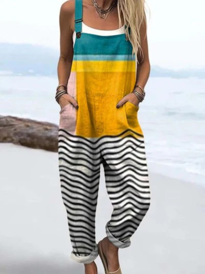 Ilse Vintage Casual Jumpsuit