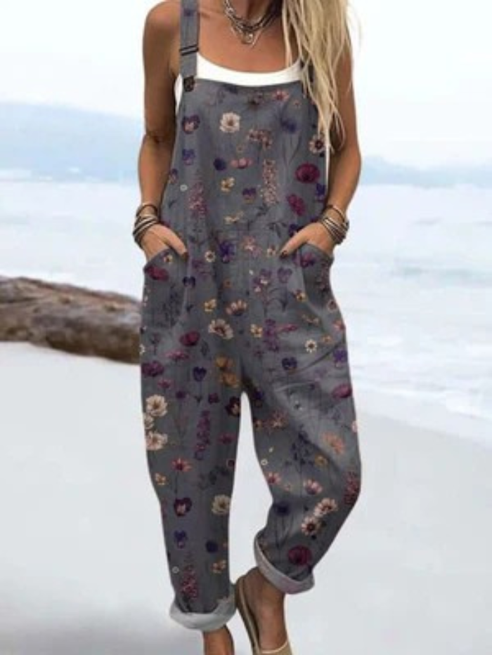 Kelly - Casual Vintage Jumpsuit