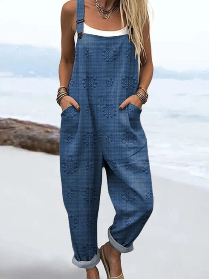 Petra - Casual Vintage Jumpsuit