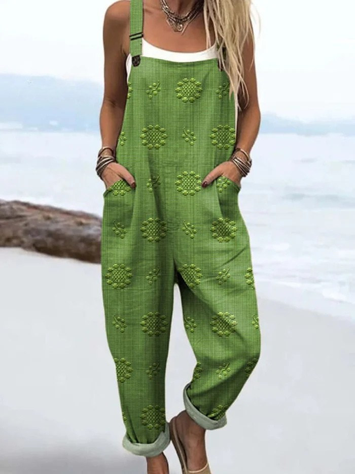 Petra - Casual Vintage Jumpsuit