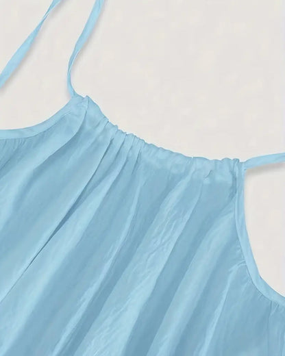 Backless Silhouette Cami Dress